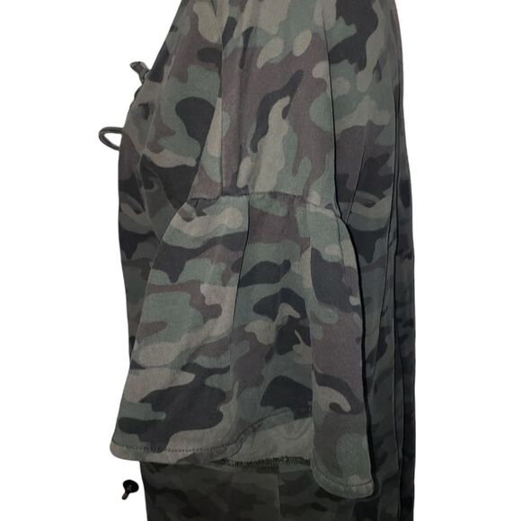 Sanctuary Oversized Camo army print lace up dress Medium - Picture 5 of 8